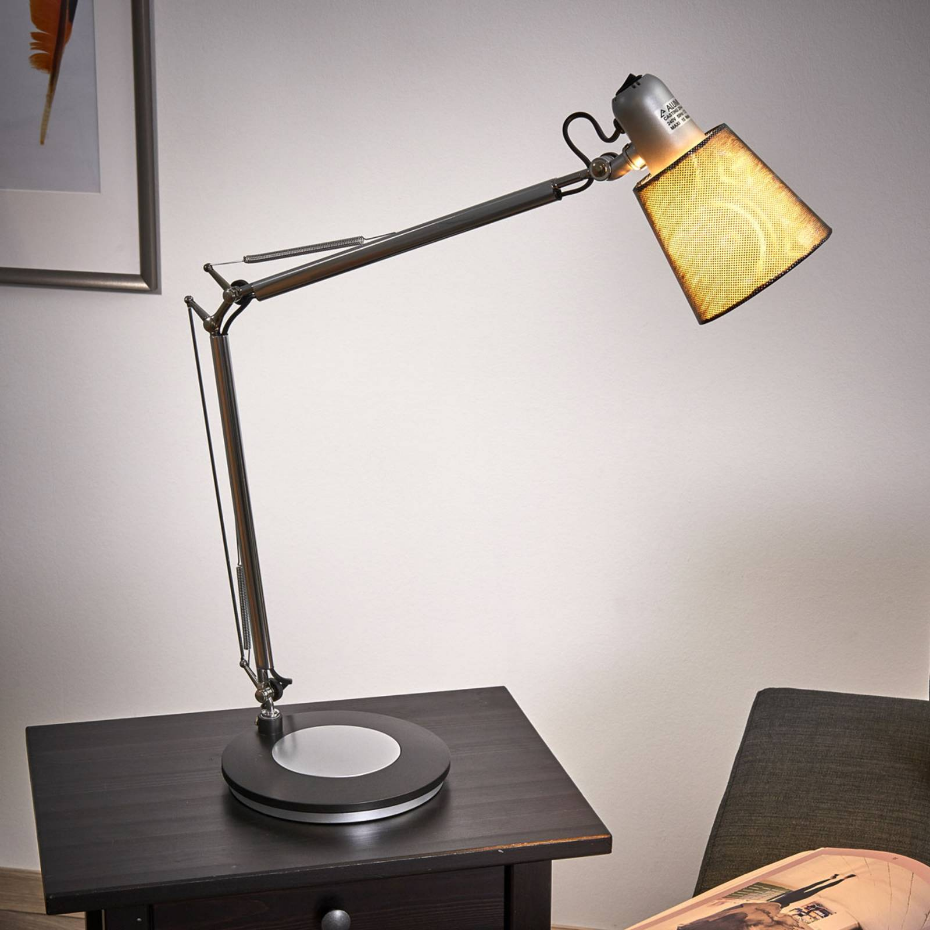 Lampe à poser en métal moderne, Casting