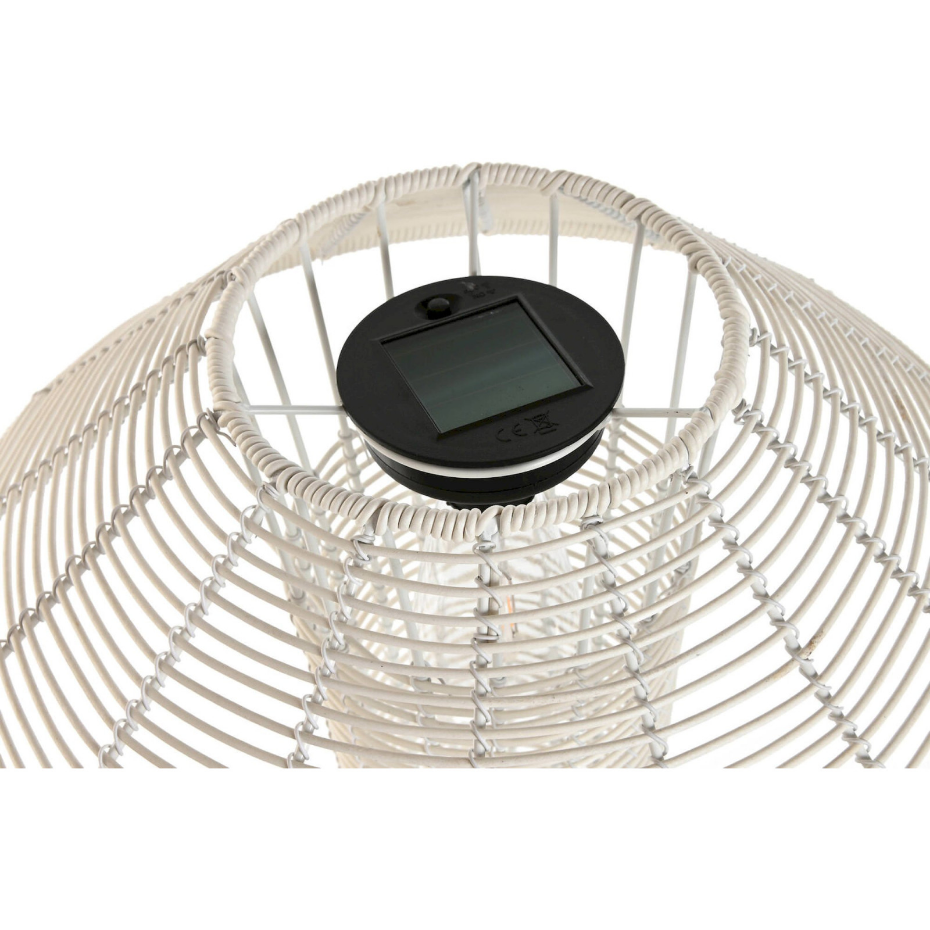 Lampadaire rond en résine tressée Terraza Y Jardin
