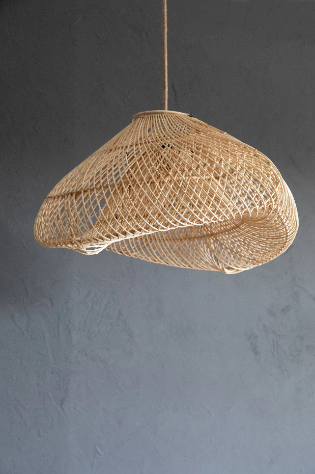 Suspension en rotin CLOUD