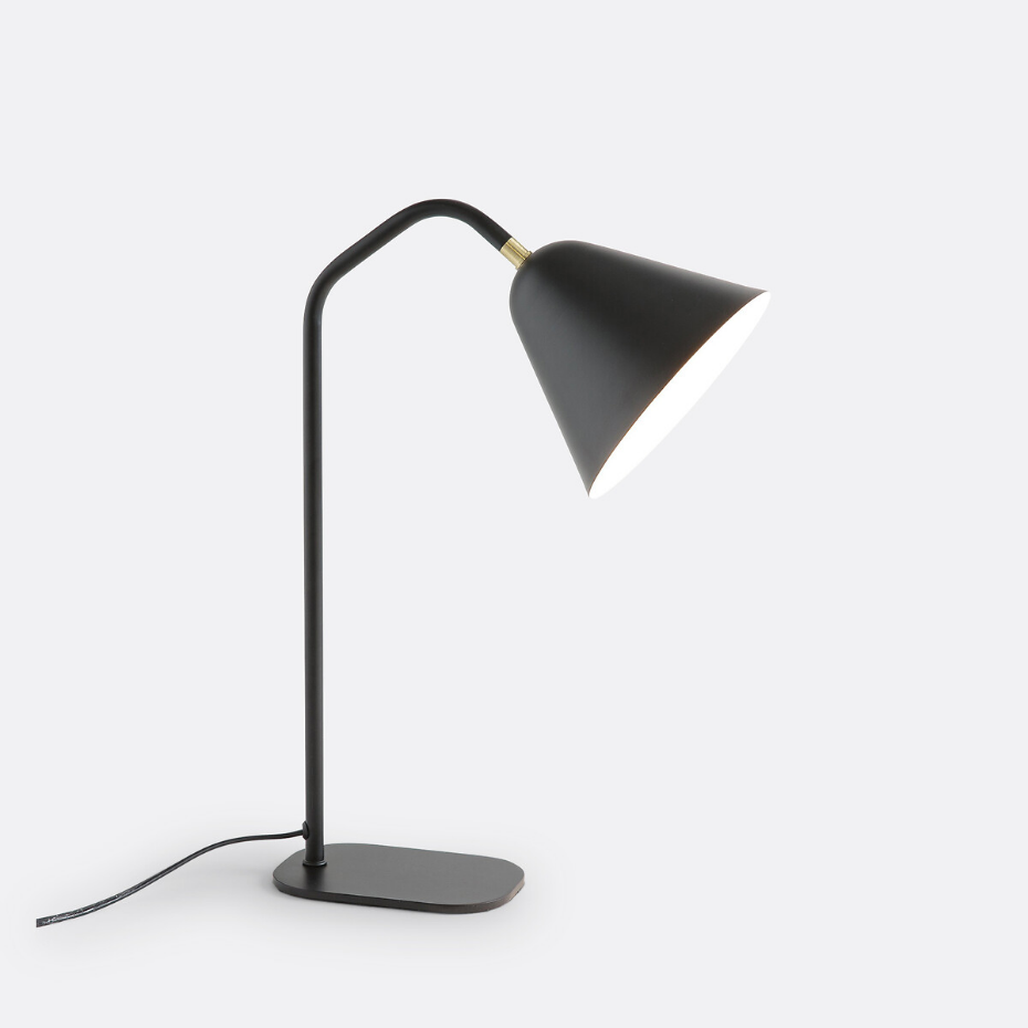 Lampe à poser en métal fer, Copita