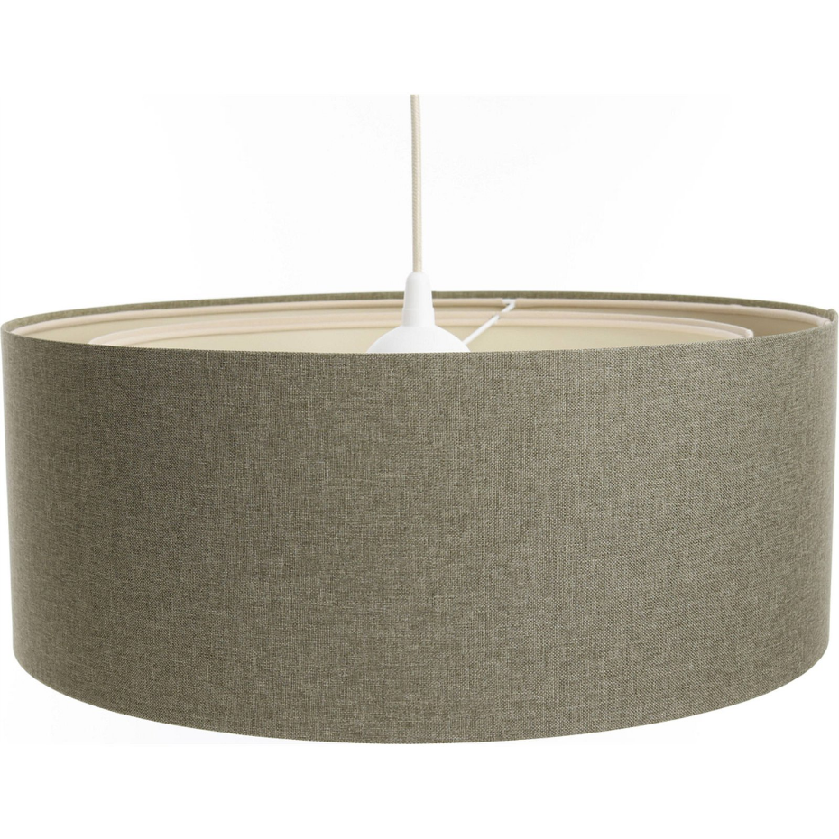 Suspension en tissu rond pour salon ou chambre Boho Elegant