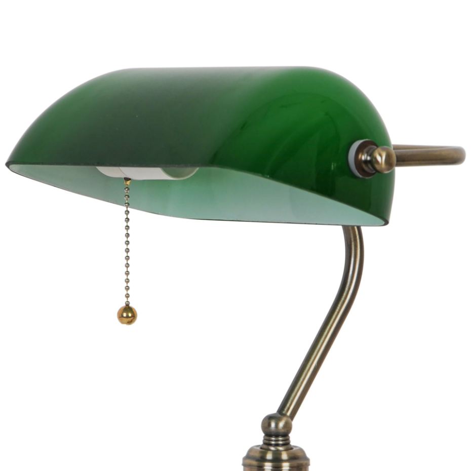 Lampe de bureau en laiton brossé, ANITA