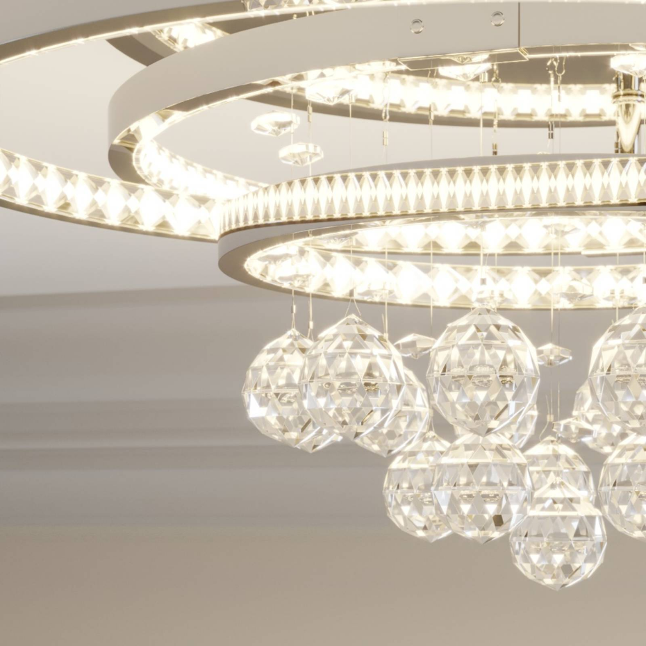 Plafonnier en métal moderneLED, Keely