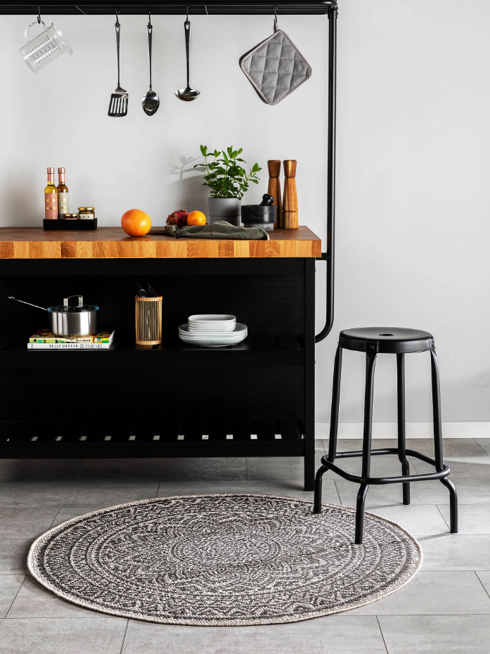 Tapis d'extérieur & intérieur rond CLEO