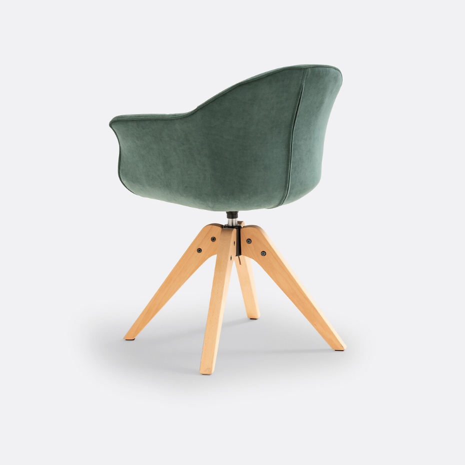Fauteuil de bureau rotatif, Melona