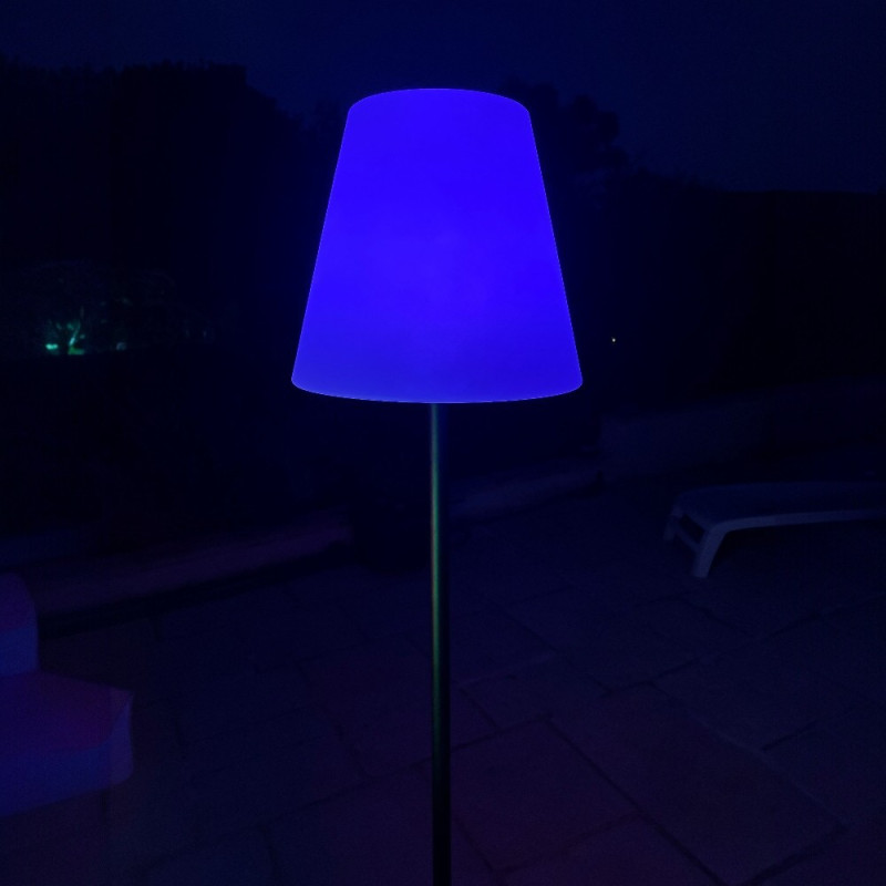 Lampadaire extérieur solaire variateur couleurs Bondi