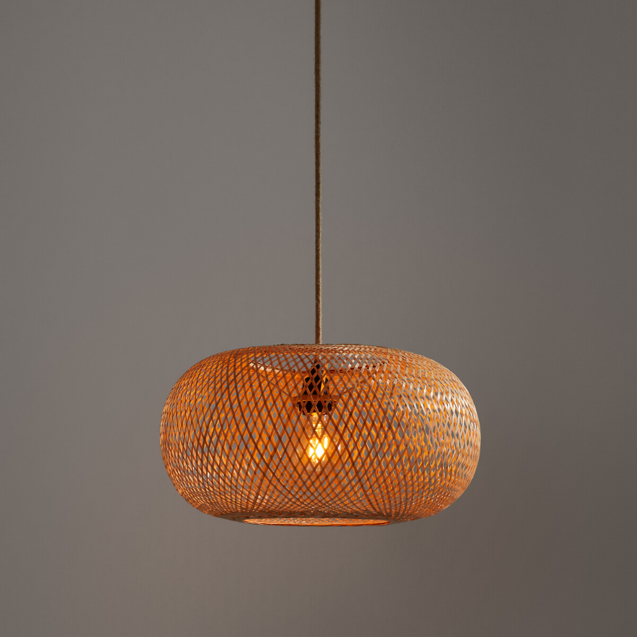 Suspension en bambou Ø45 cm, Ezia