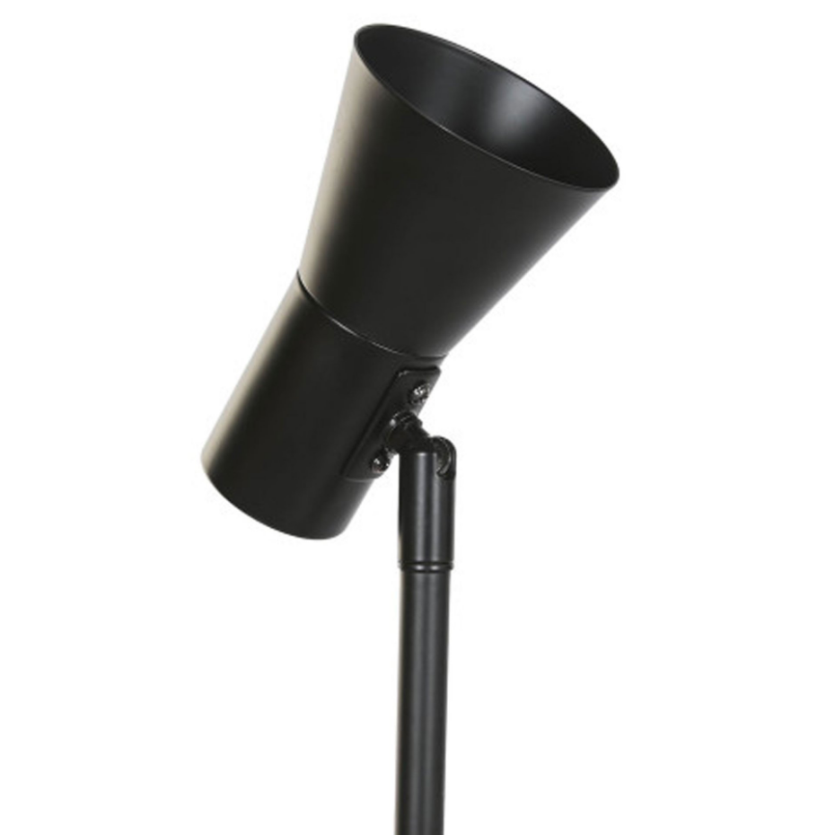 Lampadaire liseuse en métal noir 20x17x140cm