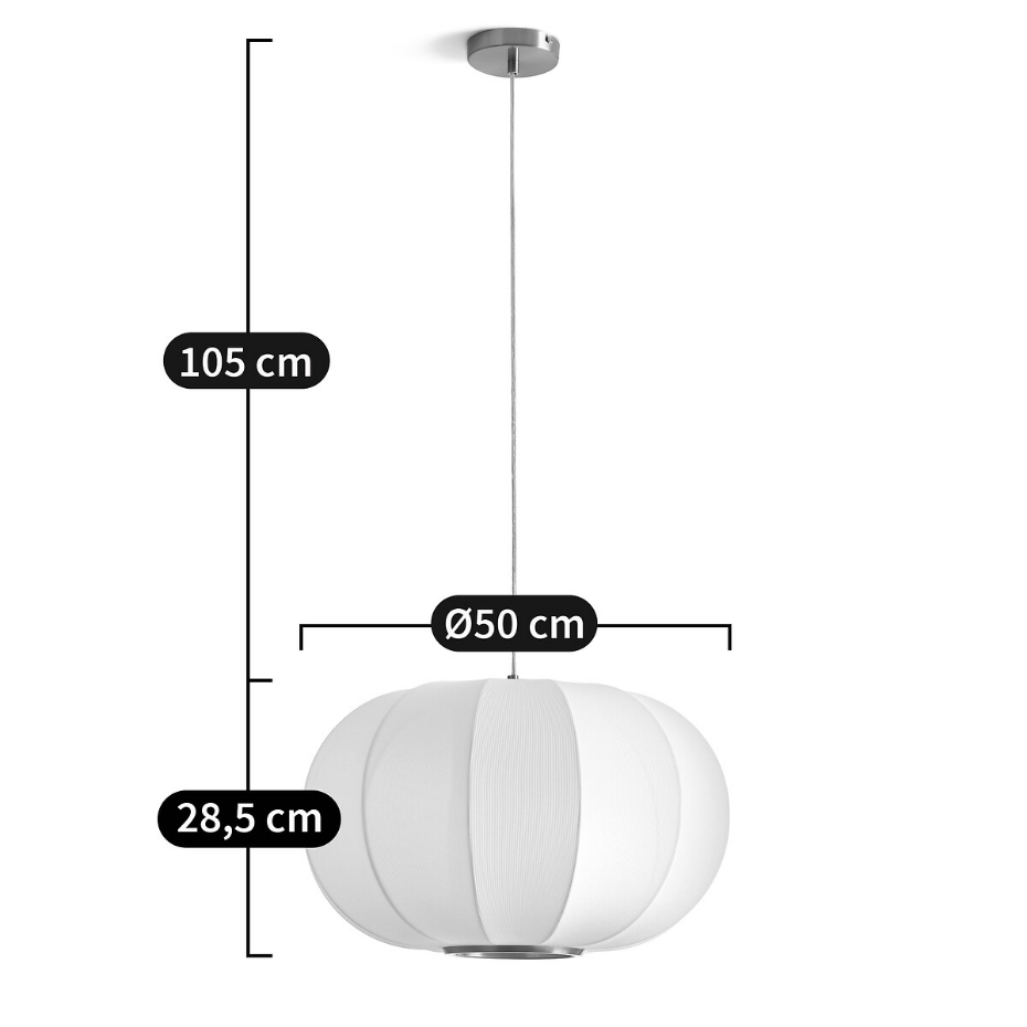 Suspension, lampion en maille, Satchi