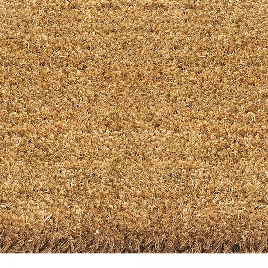 Paillasson tissé en coco motif uni ECO COCO
