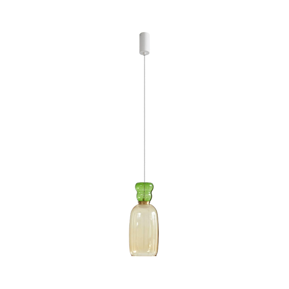 Suspension en verre jeunesLED, Fay