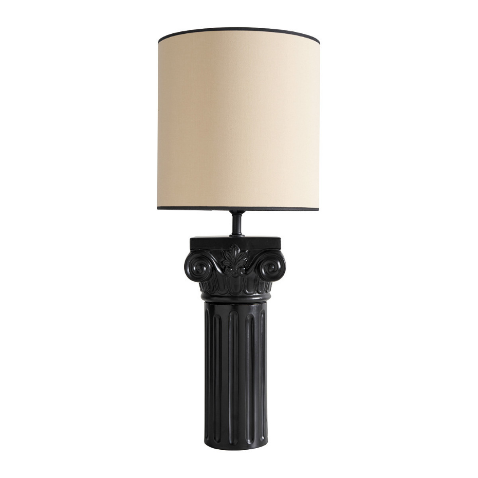 Pied de lampe en céramique
