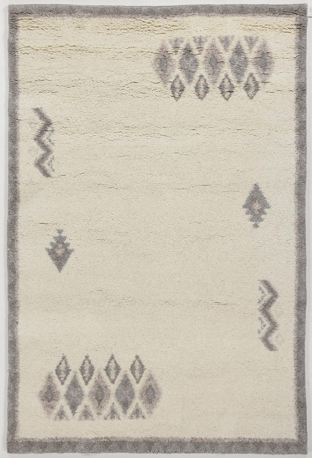 Tapis berbère Hadj design noué main en laine