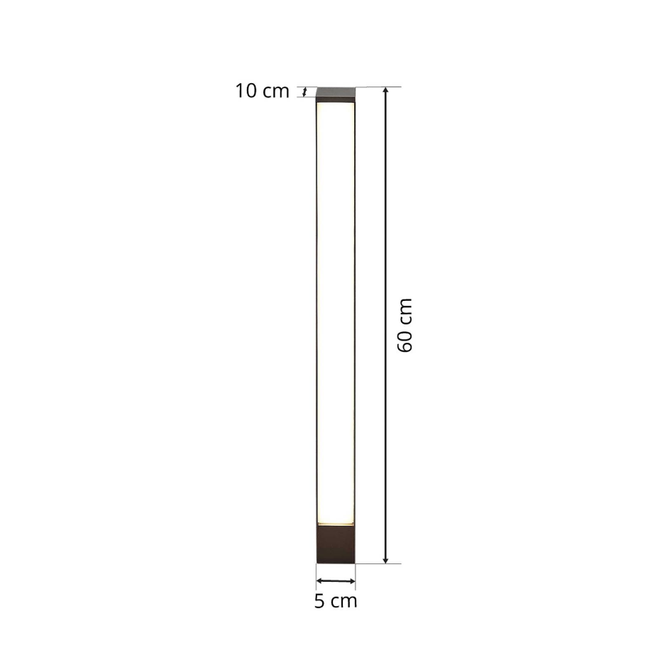 Luminaire extérieur en aluminium moderneLED