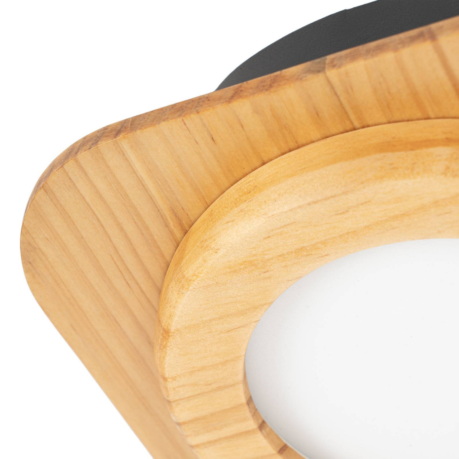 Plafonnier en bois traditionnelleLED, Joren