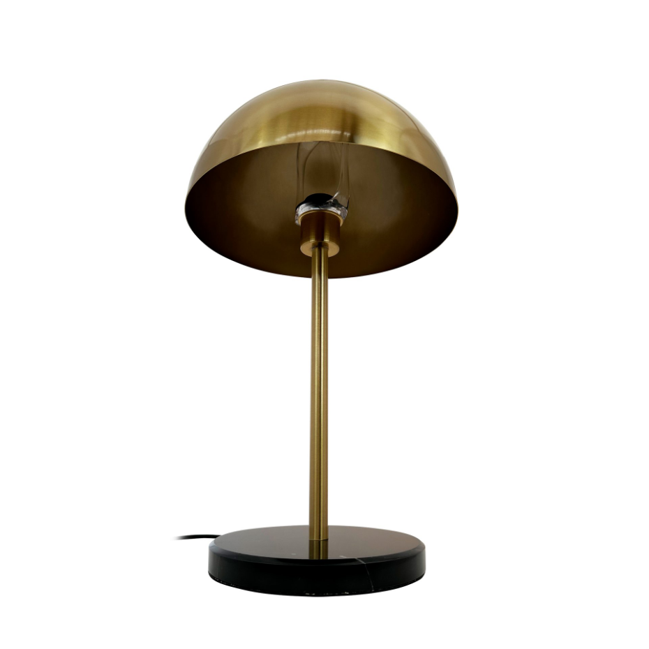 Lampe à poser en Métal brass/marble Nancy