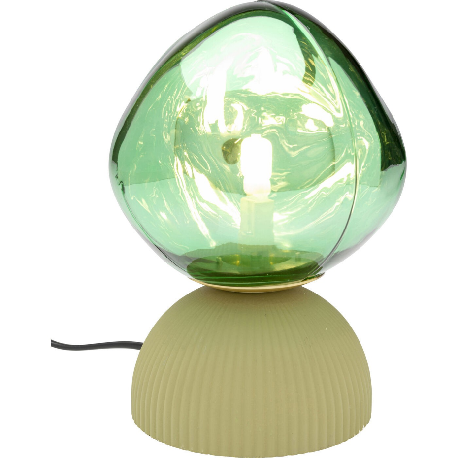 Lampe en verre et plâtre, MAGIC BALL