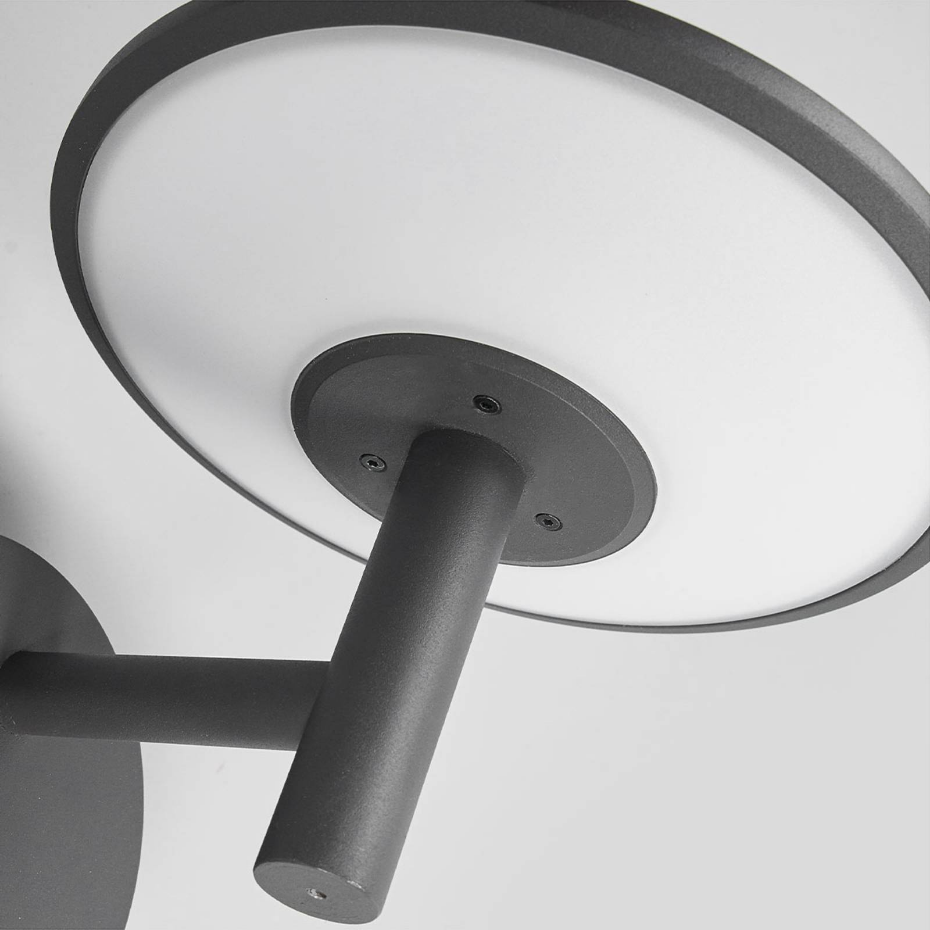 Applique extérieure en aluminium moderneLED