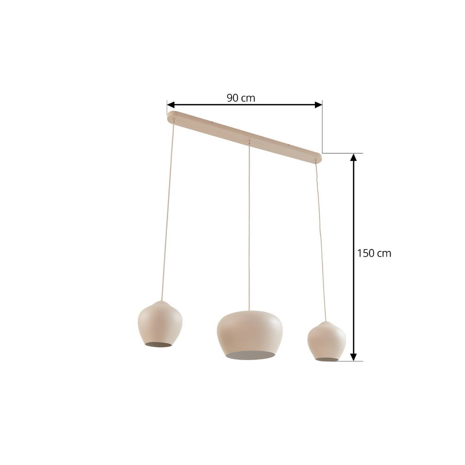 Suspension en métal scandinave, Malisa
