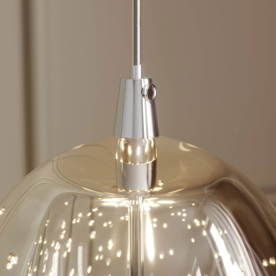 Suspension en verre moderneLED, Hayley