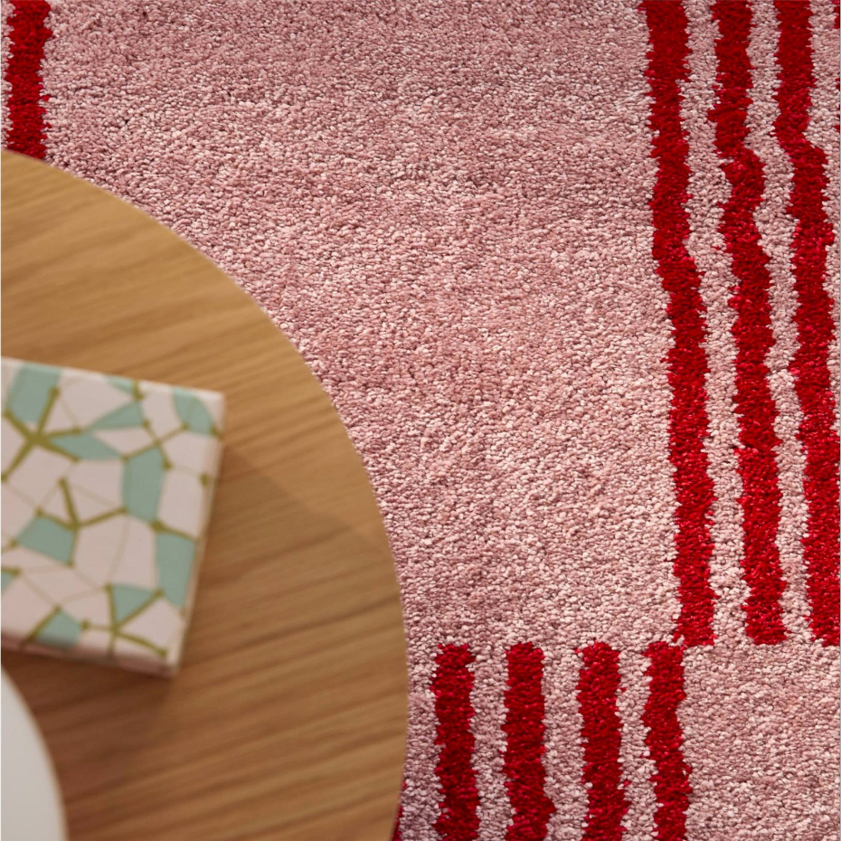 Tapis rectangulaire en polypropylène GROOVY