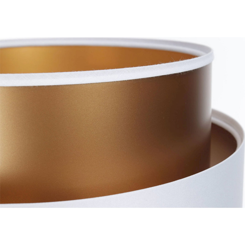 Lampe à poser ronde en PVC Duo ellegant
