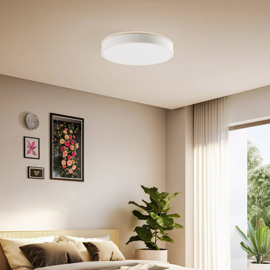 Plafonnier connecté en métal moderneLED