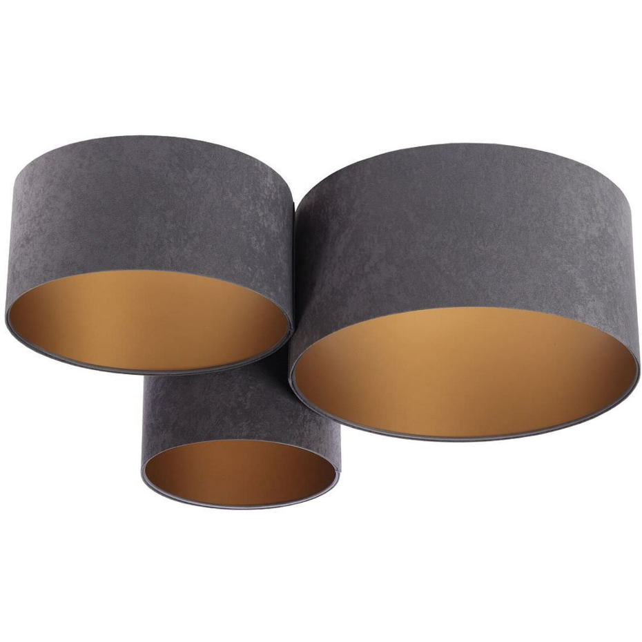 Plafonnier en tissu Trio