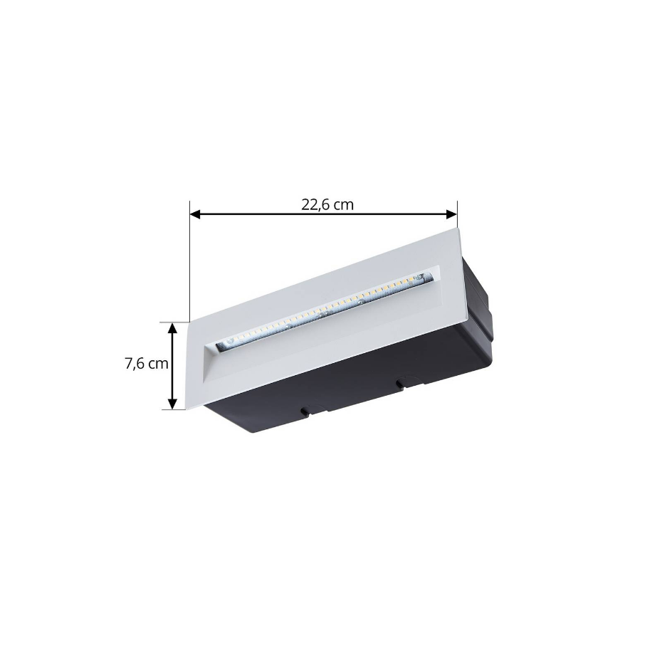 Applique extérieure en aluminium moderneLED