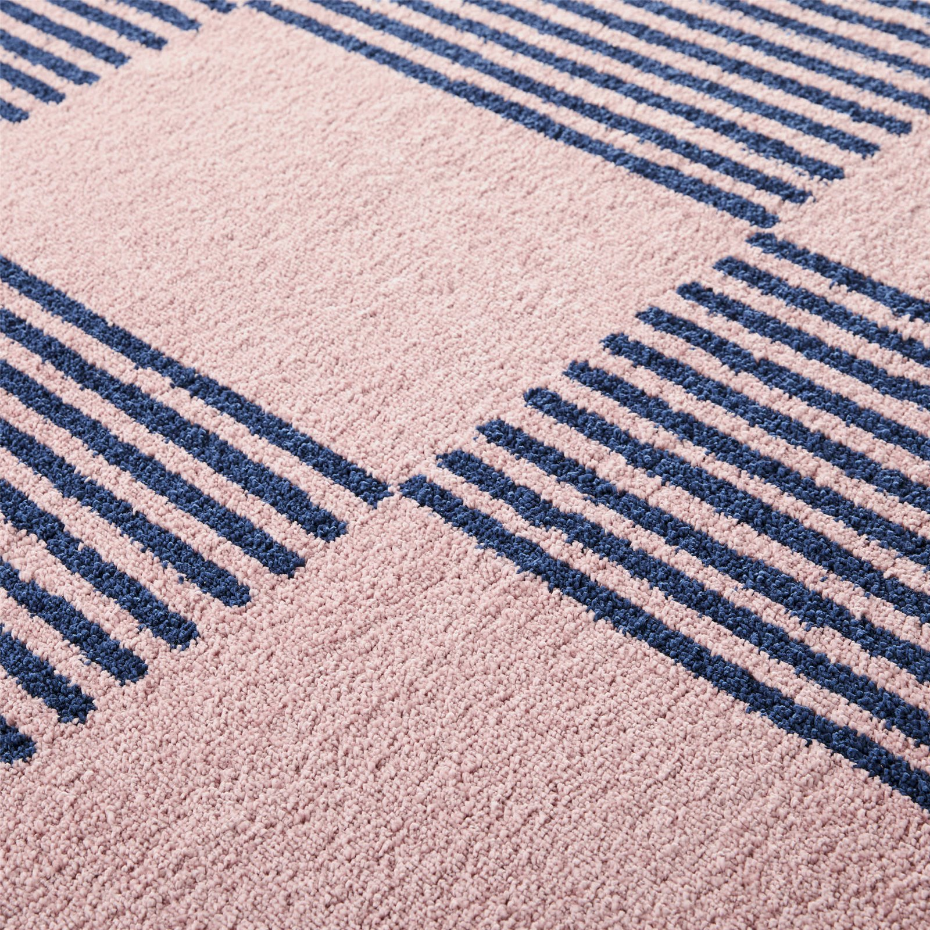 Tapis rectangulaire en polypropylène Groovy