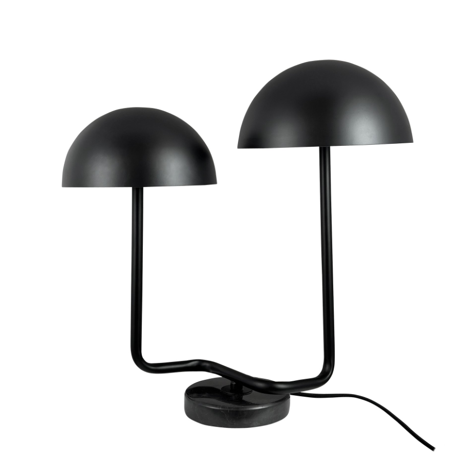 Lampe à poser en Métal Noir Cluster