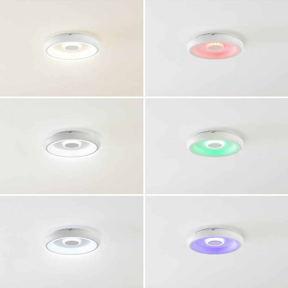 Plafonnier connecté LED, Lynden