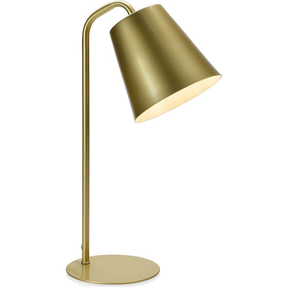 Lampe de table en fer rectangulaire design salon ou bureau