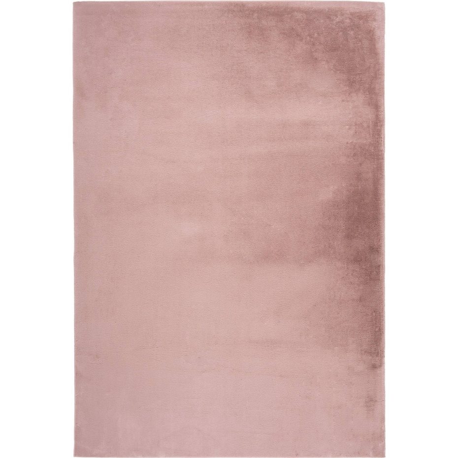 Tapis rectangulaire en polyester à poil court