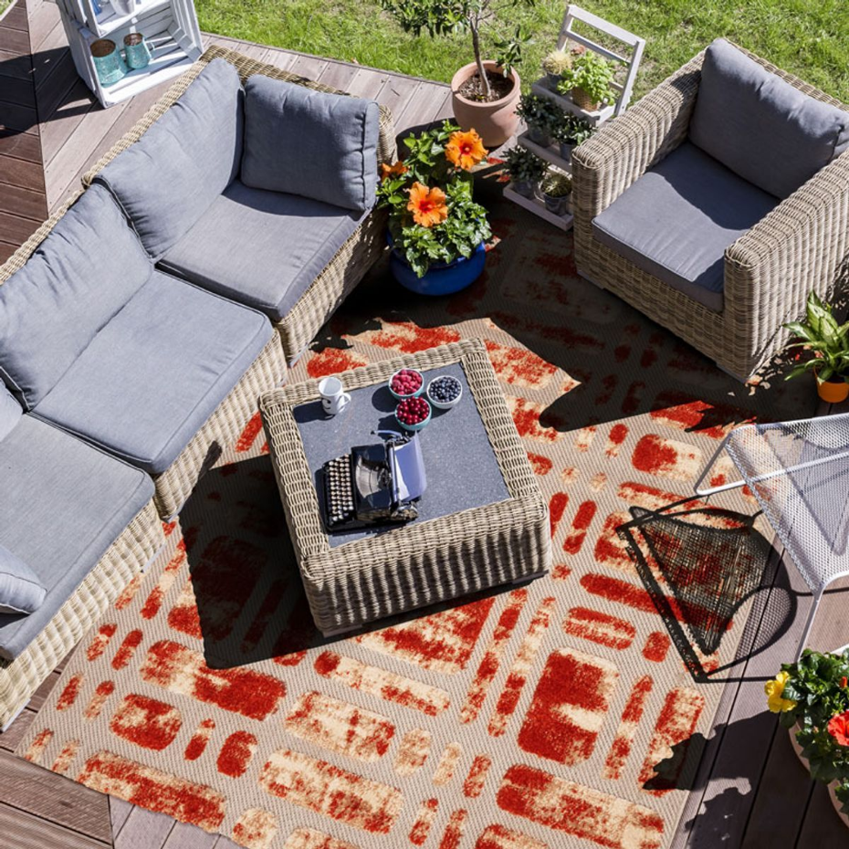 Tapis moderne salon      DEHORS-DEDANS LABY