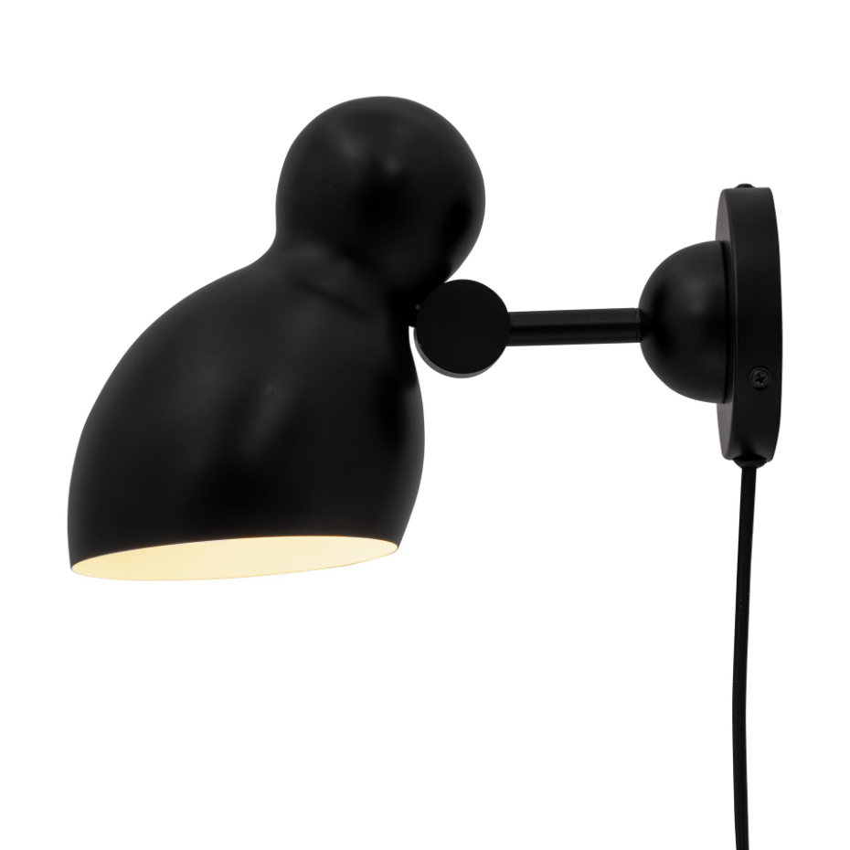 Applique en métal noir LUDO