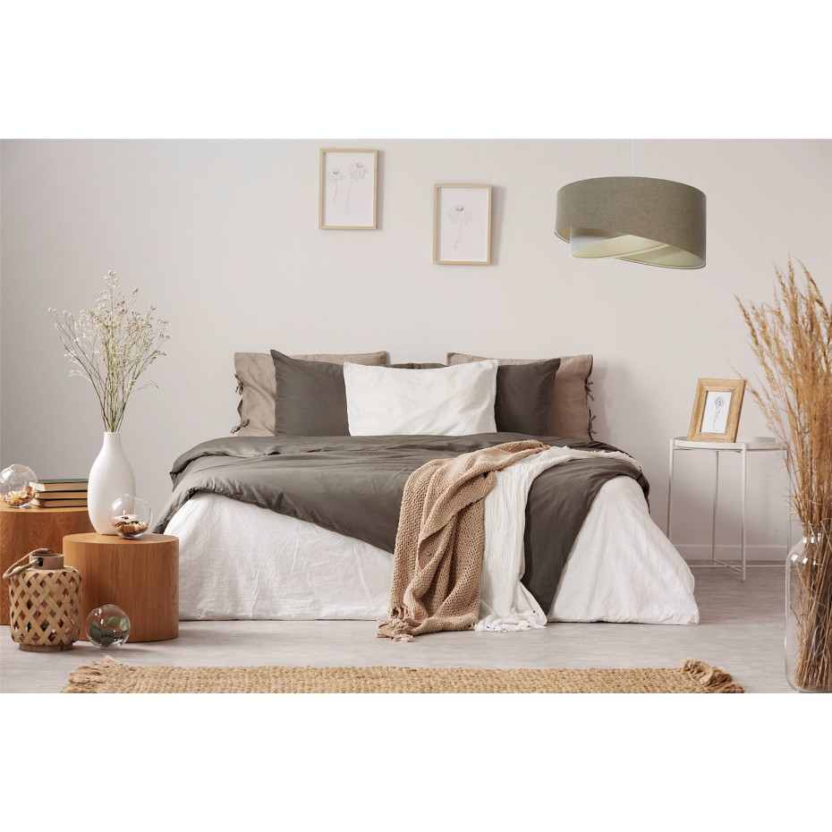 Suspension en lin rond style bohème Boho