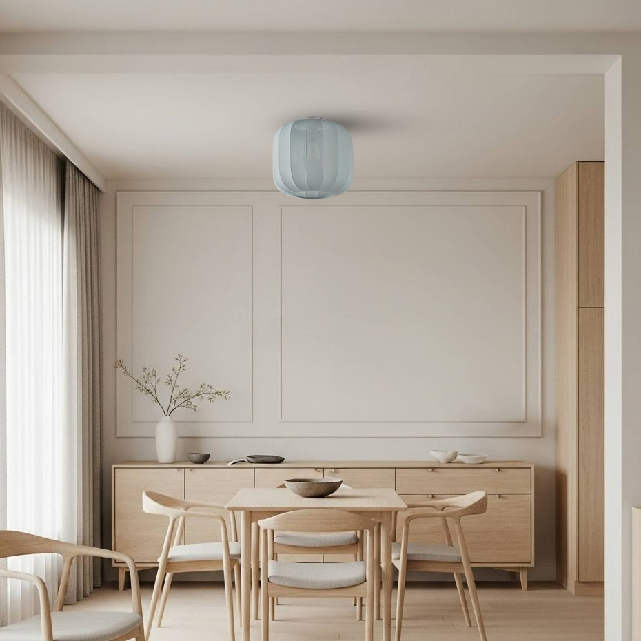 Plafonnier en textile scandinave, Helin