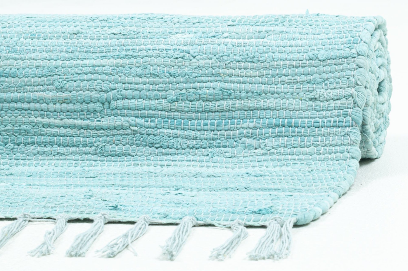 Tapis réversible coloré en coton tissé à la main - Happy Cotton