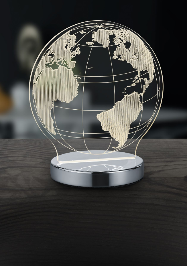Lampe design en métal , GLOBE