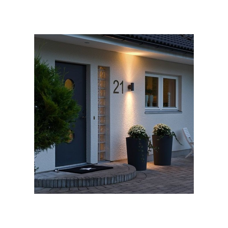 Applique Extérieure Alpa Noir Mat