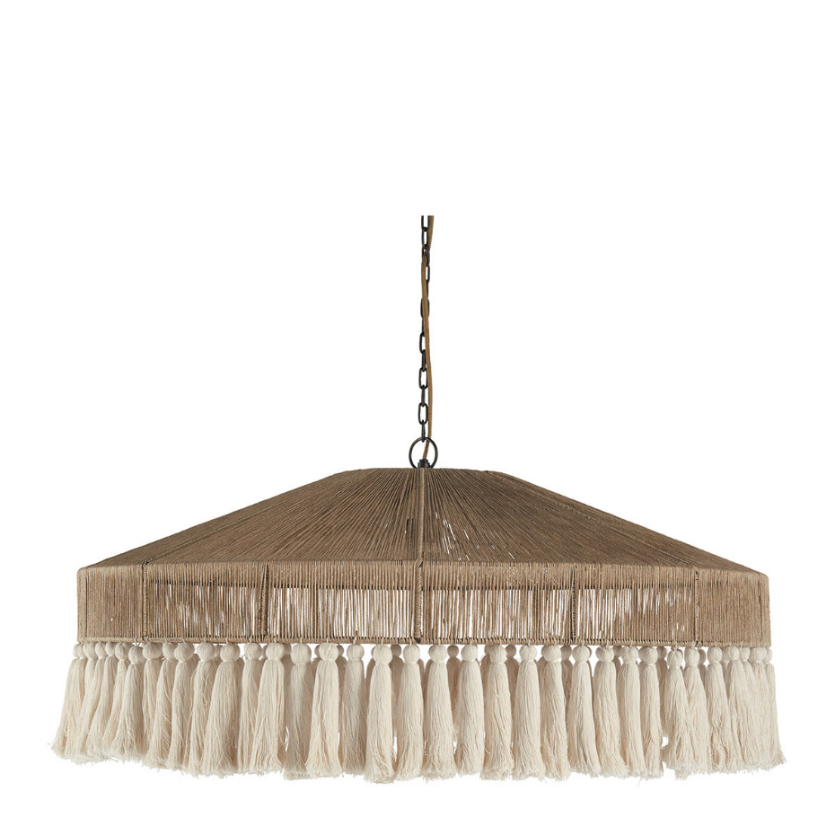 Suspension en jute