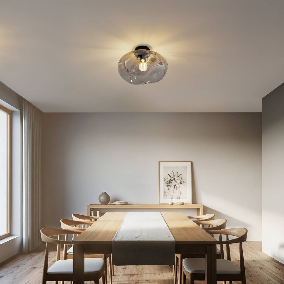 Plafonnier en métal design, Lelia