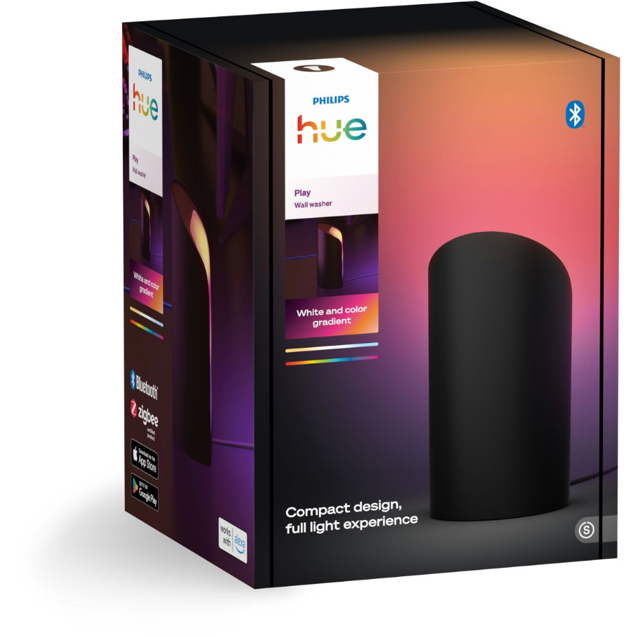 Lampe connectée Hue Play Wall washer black