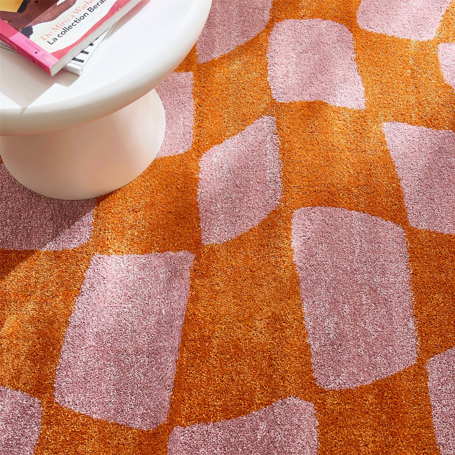 Tapis rectangulaire en polypropylène GROOVY