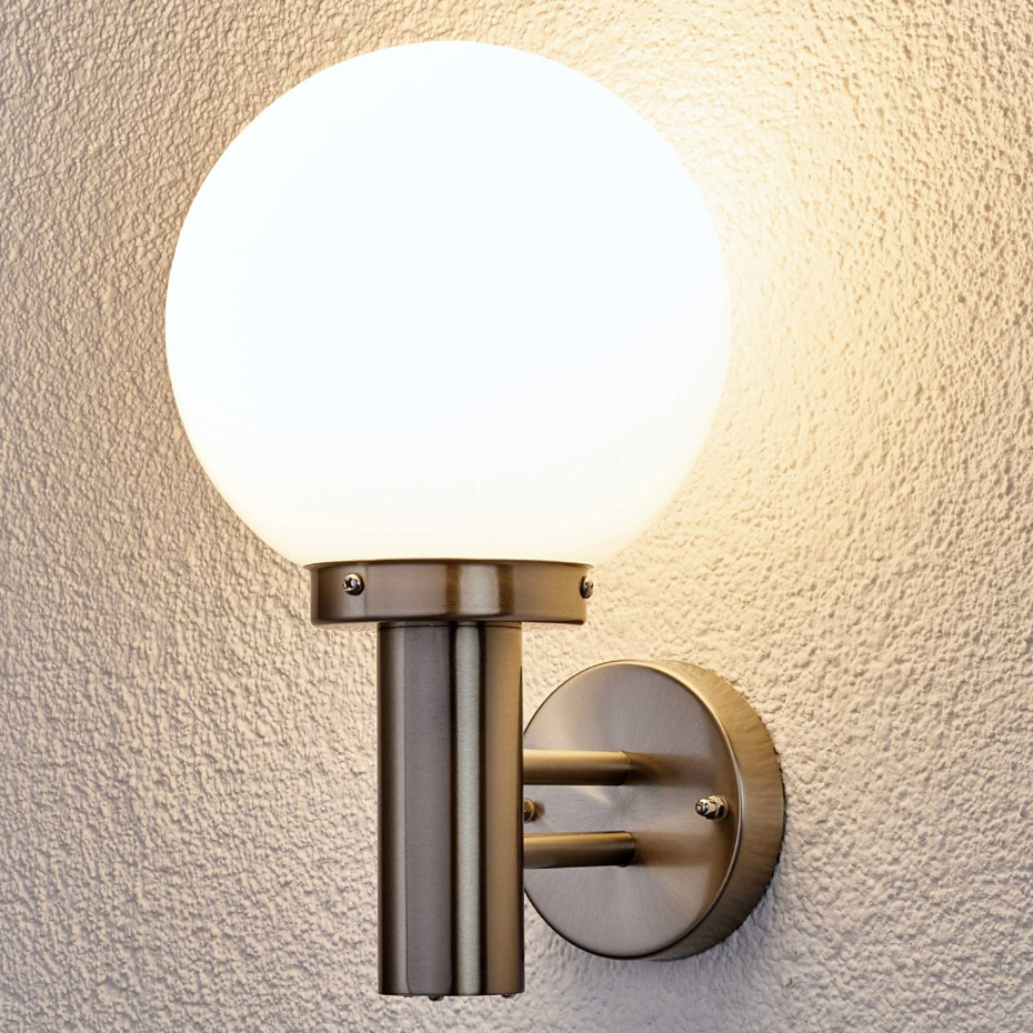 Applique extérieure en inox moderne, Nada