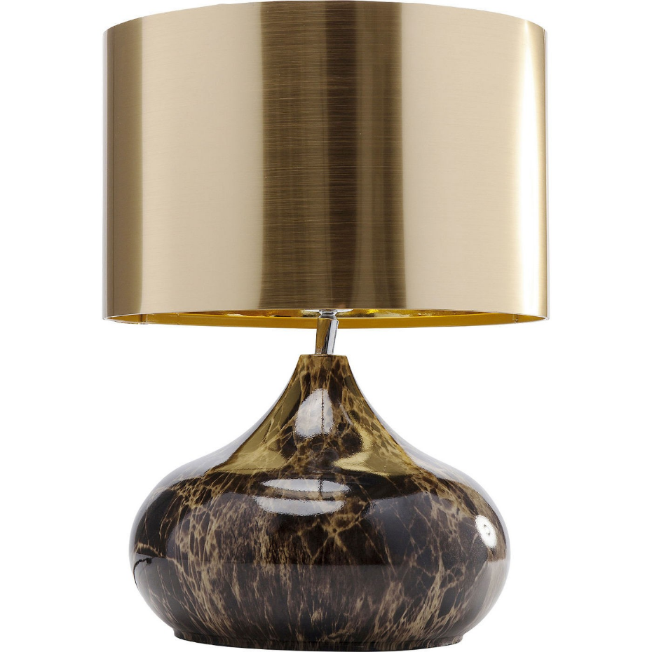 Lampe effet marbre 41cm, MAMO DELUXE