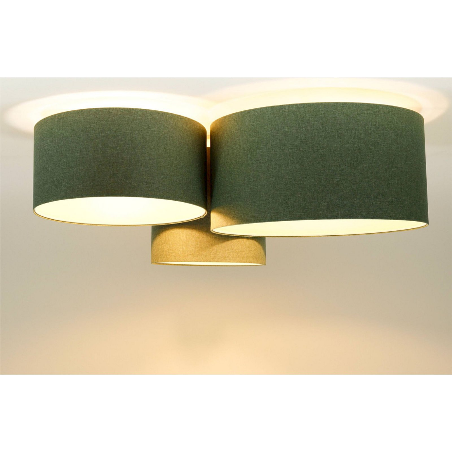 Plafonnier rond en tissu ambiance douce Boho Elegant