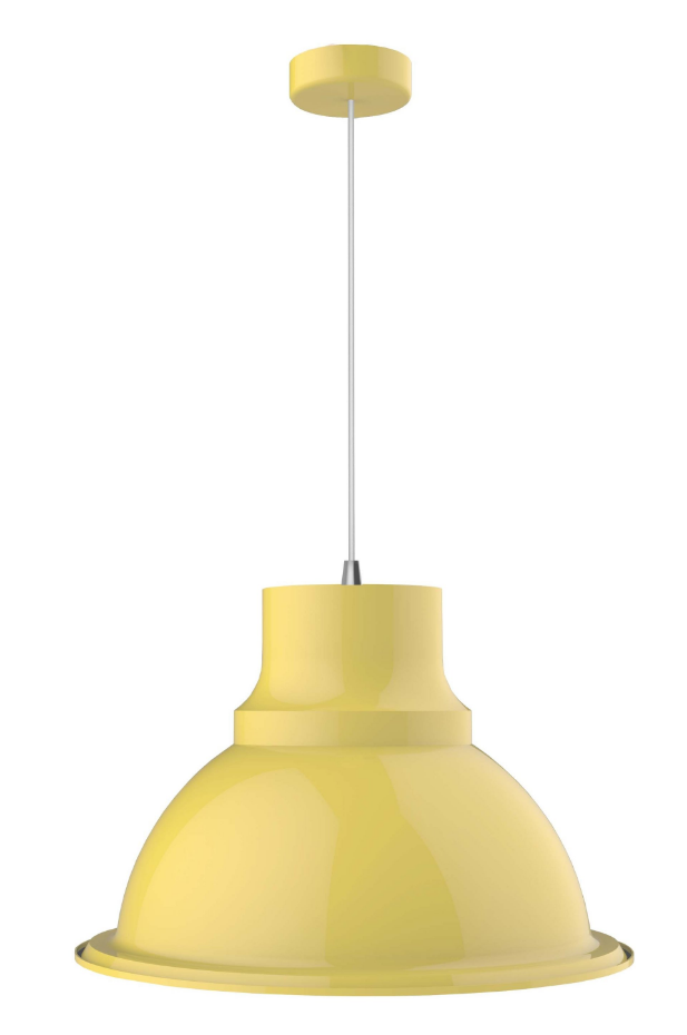 Suspension en métal industriel, D.39 , LOFT