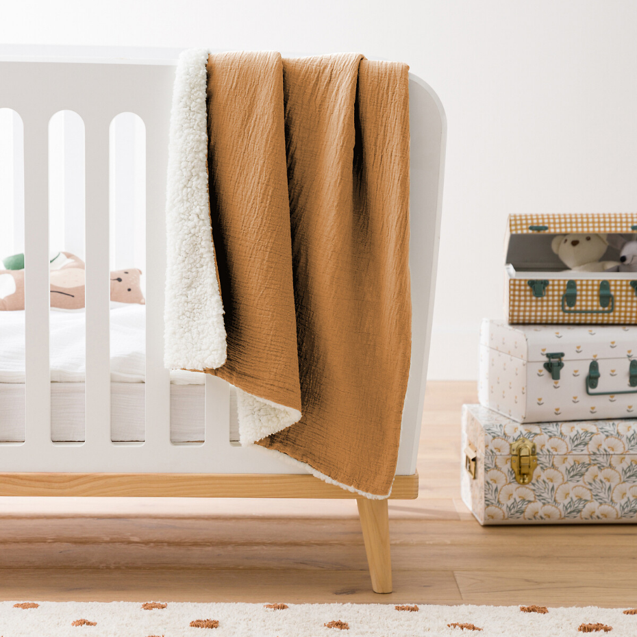 Couverture bébé gaze coton personnalisé Kumla